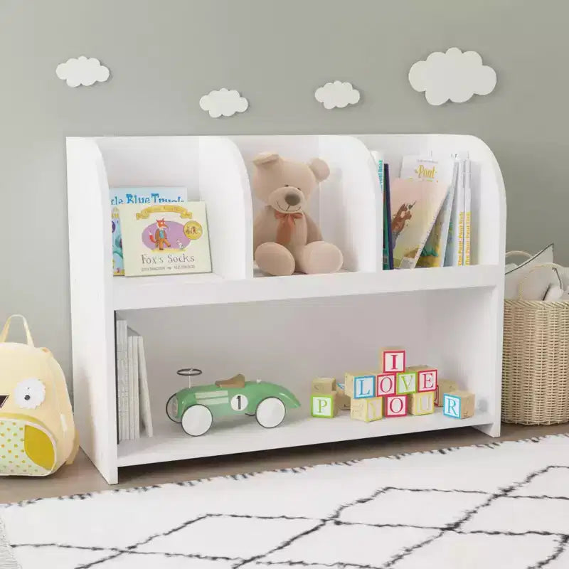 Libreria per bambini a 4 ripiani
