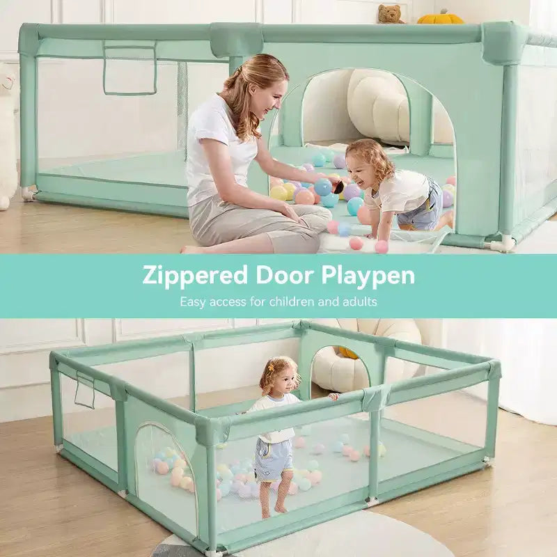 Box per bambini 79x63 a 4 pannelli – Box portatile e pieghevole