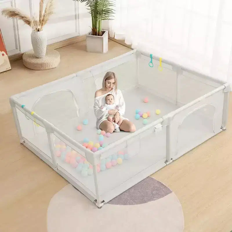 Box per bambini 79x63 a 4 pannelli – Box portatile e pieghevole