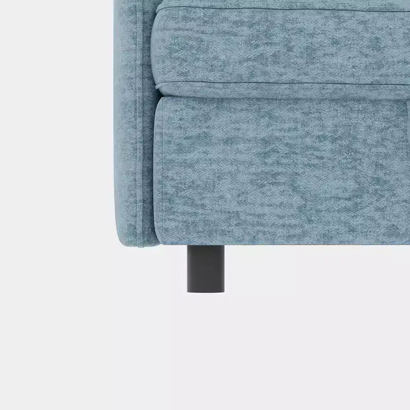 Divanetto modulare con due pouf contenitore