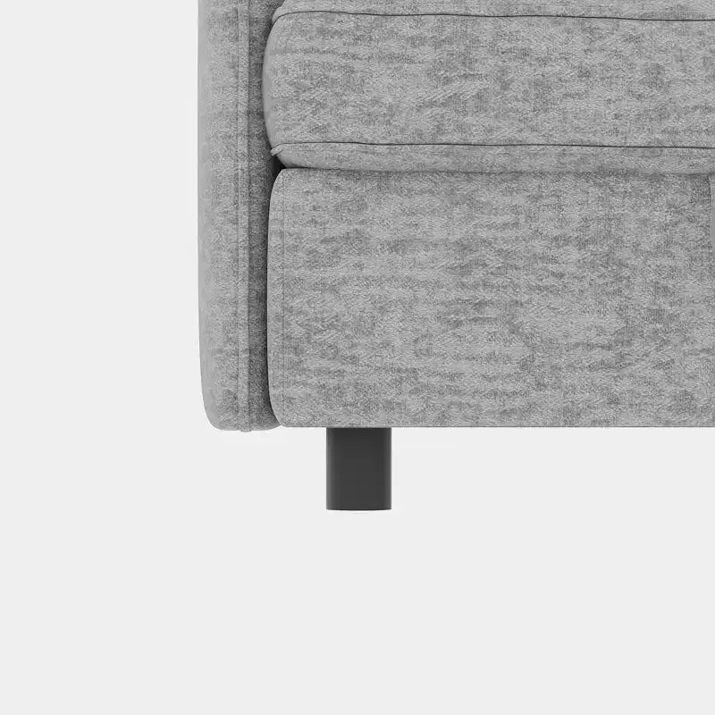 Divanetto modulare con due pouf contenitore