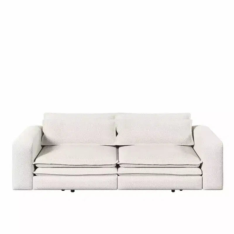 Divano Letto King Estraibile da 93" – Divano Convertibile 3 in 1 con Cuscini Lombari
