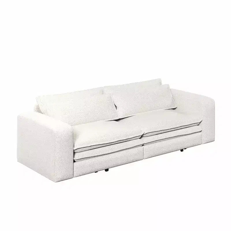 Divano Letto King Estraibile da 93" – Divano Convertibile 3 in 1 con Cuscini Lombari