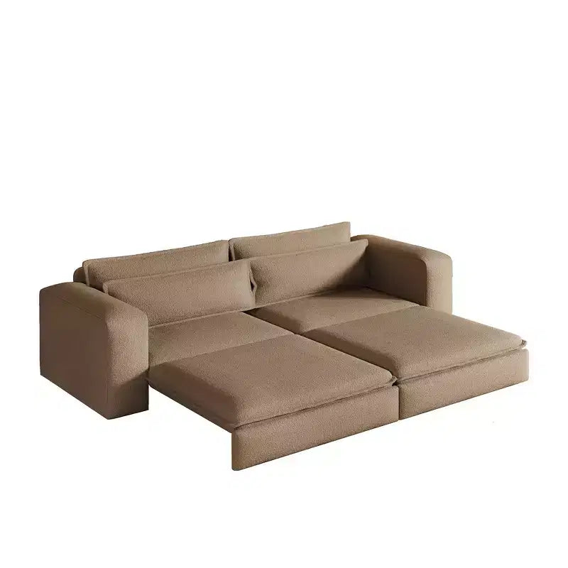 Divano Letto King Estraibile da 93" – Divano Convertibile 3 in 1 con Cuscini Lombari