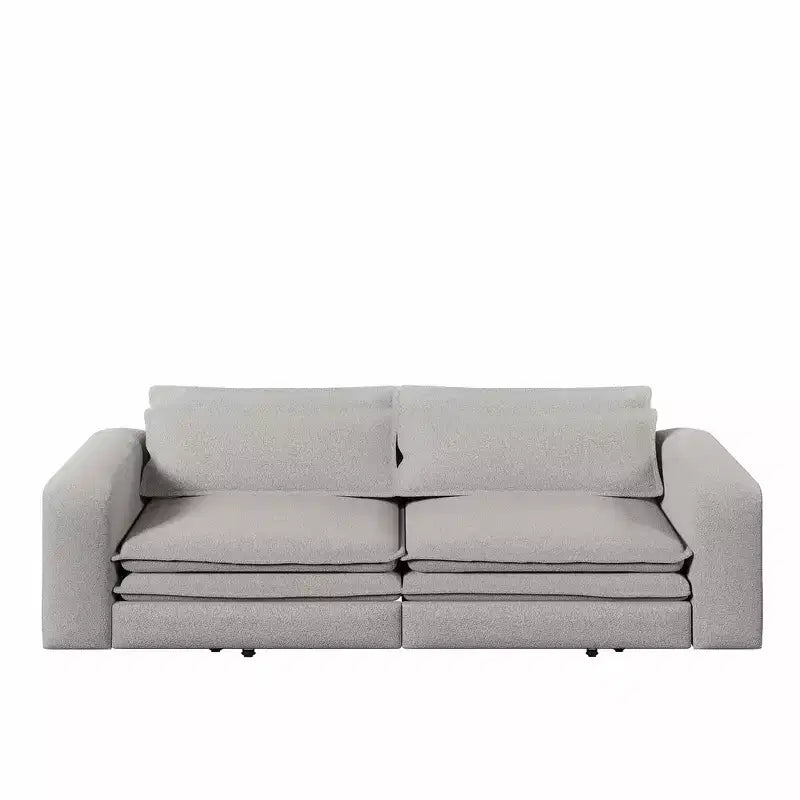Divano Letto King Estraibile da 93" – Divano Convertibile 3 in 1 con Cuscini Lombari