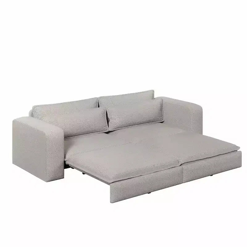 Divano Letto King Estraibile da 93" – Divano Convertibile 3 in 1 con Cuscini Lombari