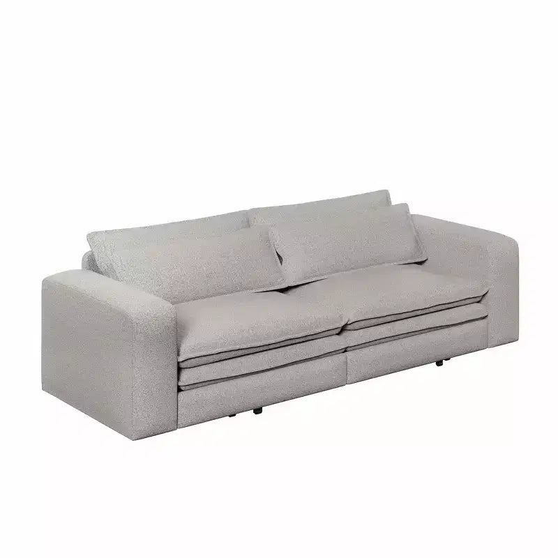 Divano Letto King Estraibile da 93" – Divano Convertibile 3 in 1 con Cuscini Lombari